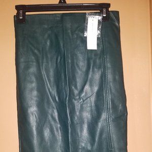 $109 ANN TAYLOR GREEN SZ. 00 SKIRT NEW WITH TAGS